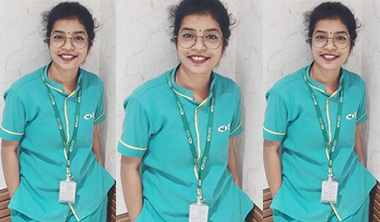 Dusky Tamil Nurse Girl Giving Deep Blowjob Painful Fucking