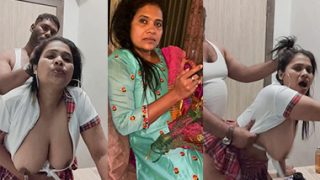 Dusky Mumbai Aunty Fucking Hard HD Video