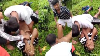 Horny Girl Ganbang Fucking Outdoor by Local Boys – desibp2