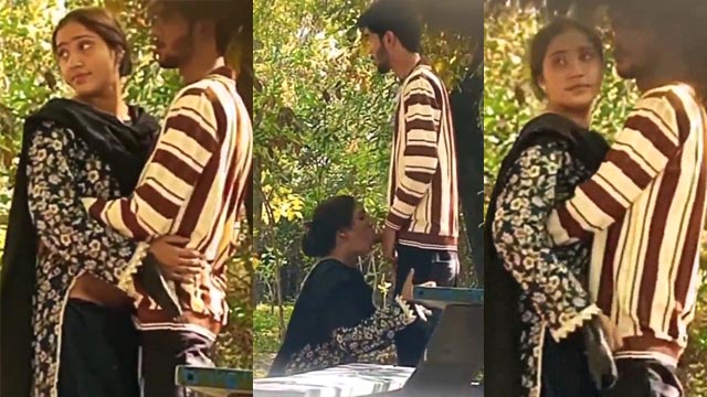 Desi Sexy Girl’s Sucking Her Bf Dick Fucking in Outdoor